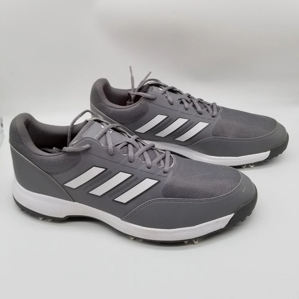 Adidas‎ Tech Response 2.0 Men's Golf Shoes Sz 12.5 Gray Low Top Athletic